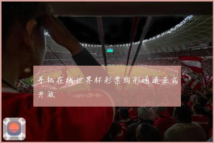 手机在线世界杯彩票购彩通道正式开放